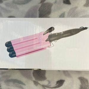 3 barrel curling iron
